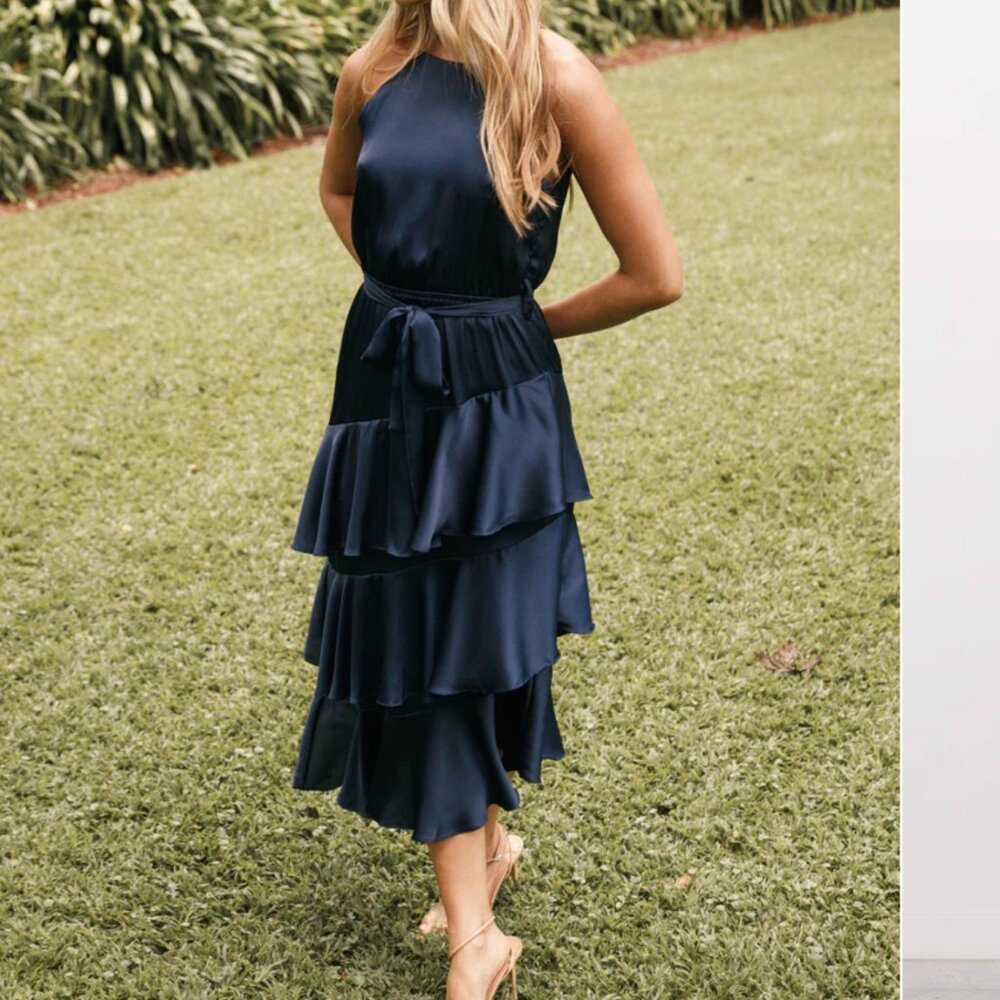 Petal & Pup Navy Dress